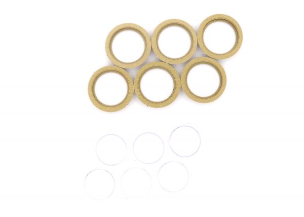 Laternenglas u. Ring(6 Stück) / LGB E171301