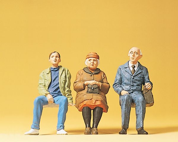 Sitzende Personen / Preiser 45081
