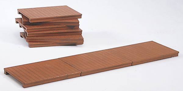 Holz-Gehsteige (6 Stck.) / PIKO 62281