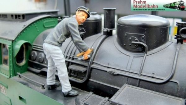 Prehm G 500059 Lokschlosser mit Werkzeug