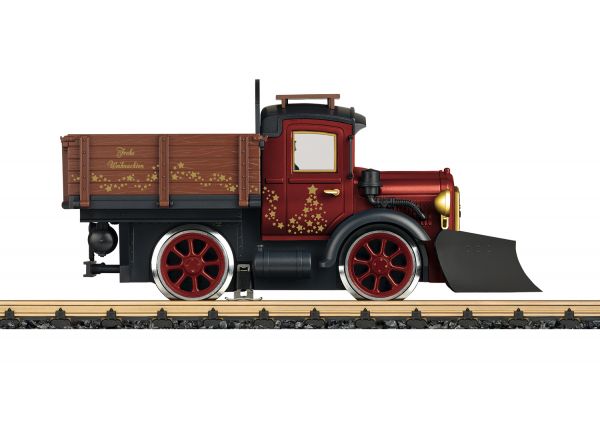 Schienen-LKW Weihnachten / lgb 24681