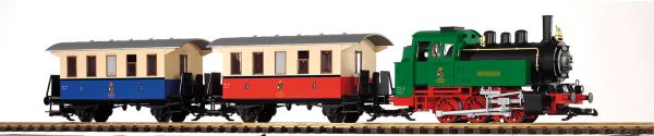 G-Personenzug bunt + BR 80 / piko 37130
