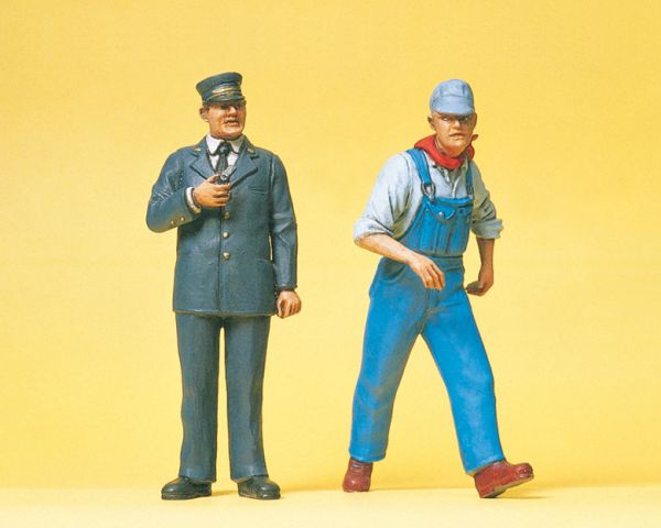 US-Bahnpersonal / Preiser 45132