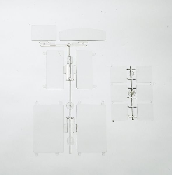 G-Bauteile: Sort. Fenstergläser / piko 62813
