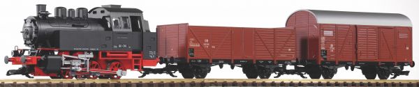 G Start-Set Güterzug BR 80 Sound /piko 37120