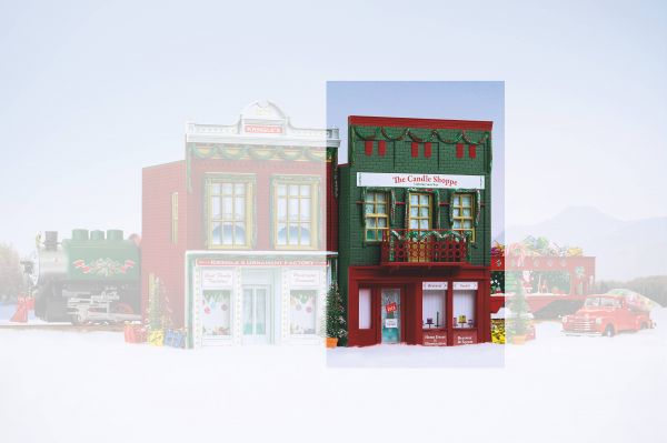 Weihnachtsstadt Süßwarengeschäft / PIKO 62269